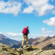 Hike in mountains