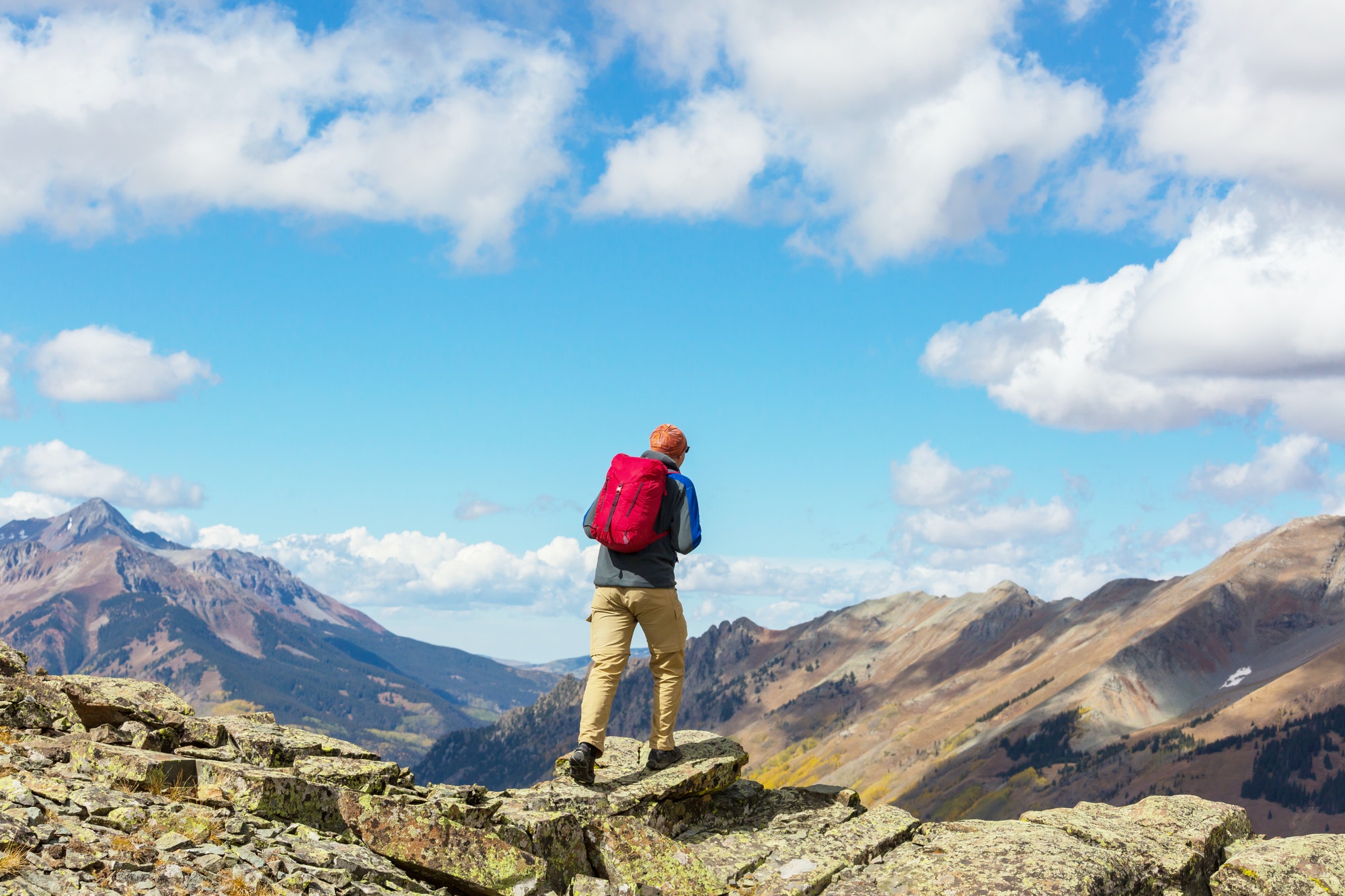 Hike in mountains